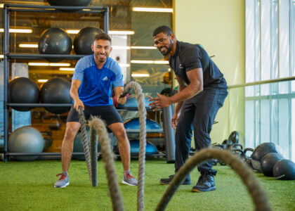 benefits of personal training coach and athlete gym